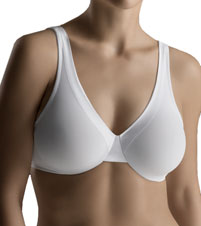 Olga Satin Edge Lined Underwire Bra